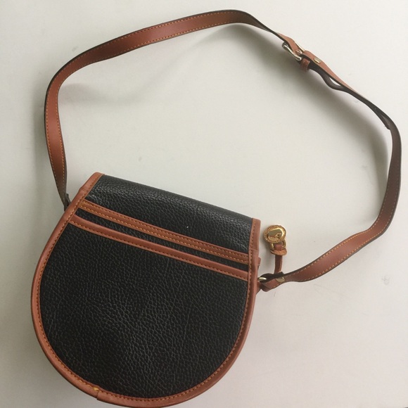 Vintage Dooney & Bourke Black/Brown Gladstone - Picture 6 of 7